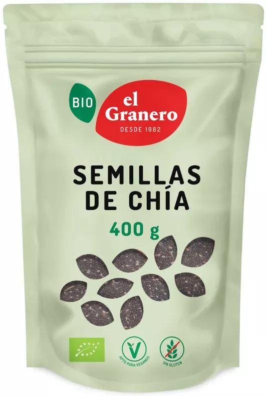 El Granero Integral Organic Chia Seeds 500 gr - Organic food - Dietetic &  Nutrition | Mifarma.co.uk