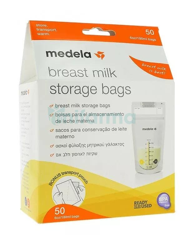 Medela bolsas almacenamiento leche materna 50 uds