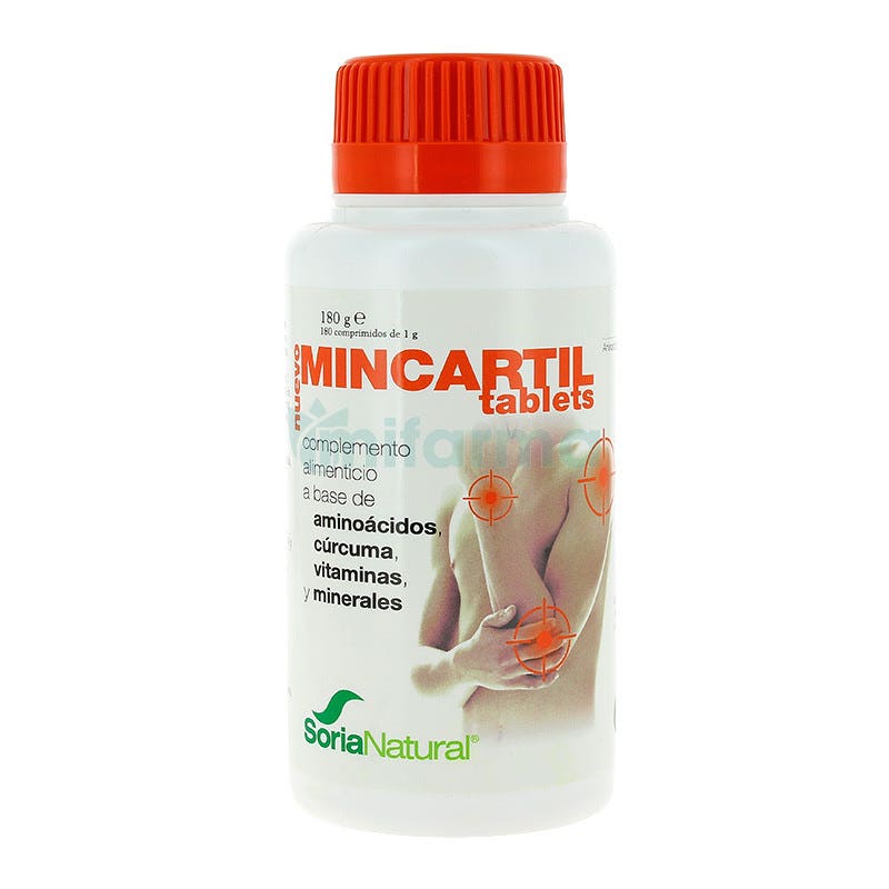 Mincartil Reforzado Soria Natural 180 Comprimidos