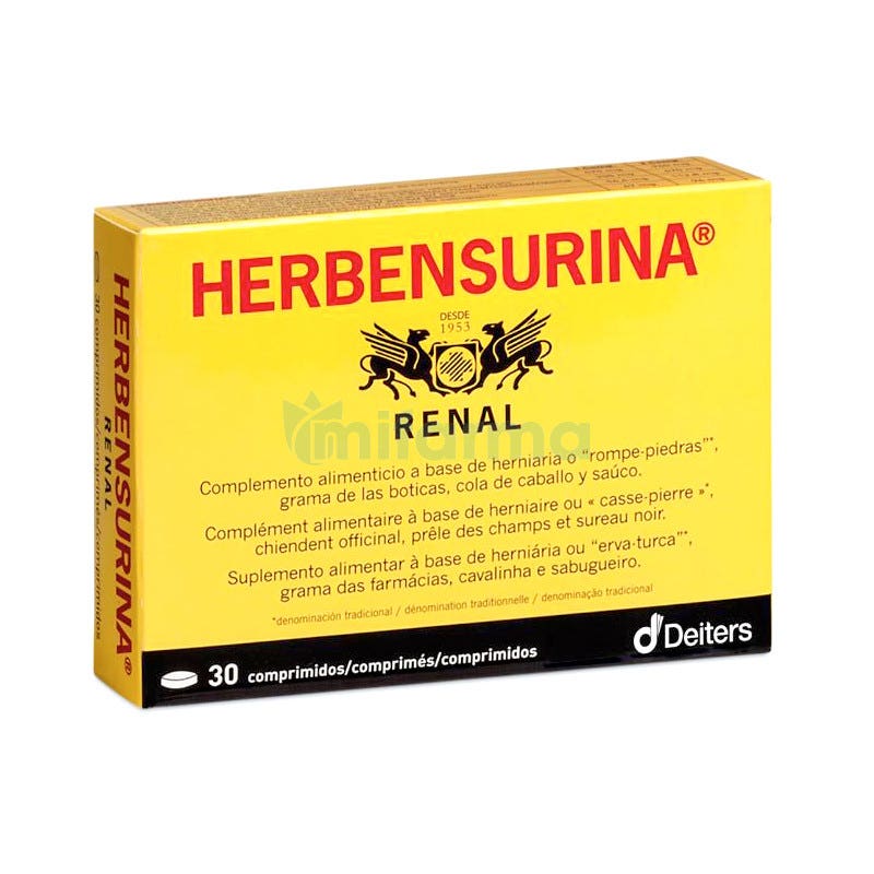 Herbensurina 30 Comprimidos