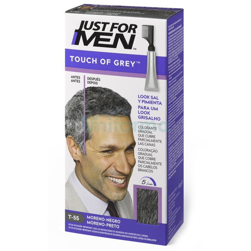 Just For Men Touch of Grey Negro T 55