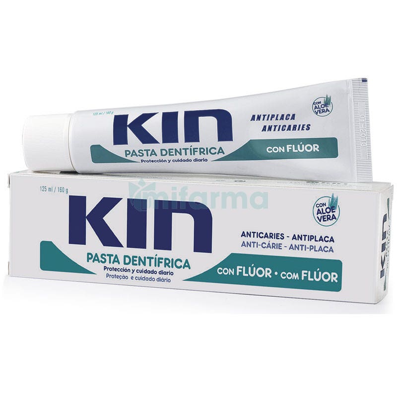 Kin pasta dentifrica con fluor 125 ml
