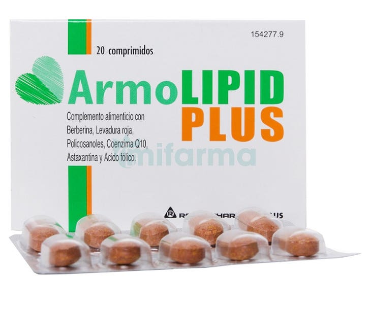 ARMOLIPID PLUS 20 Comprimidos