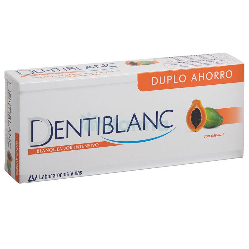 Dentiblanc Pasta Dental Blanqueadora Intensiva Duplo 2x100ml