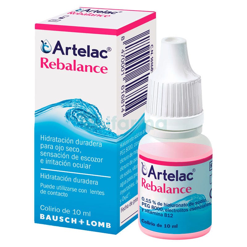 Artelac Rebalance BauschLomb solucion liquida 10ml