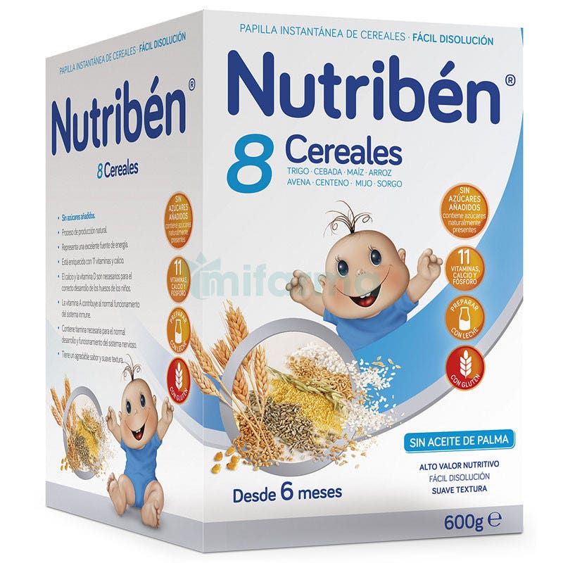 Nutriben 8 Cereales 600 Gr