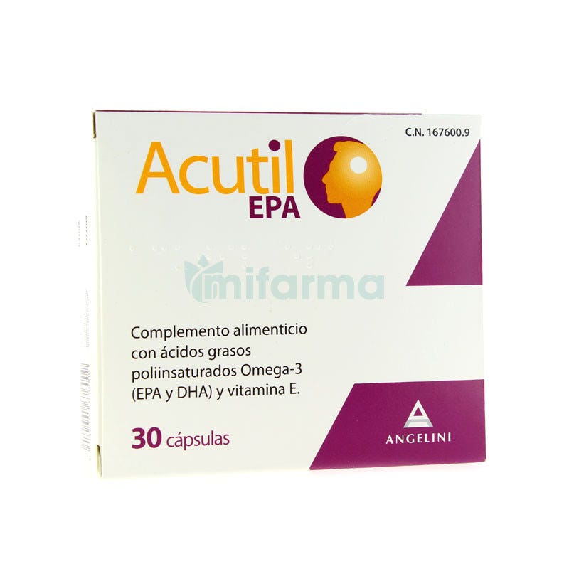 Acutil EPA 30 Capsulas