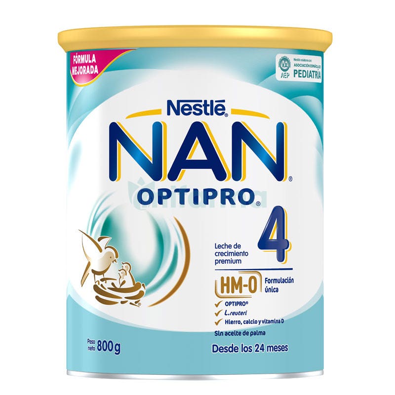 Nestle NAN Optipro 4 Leche de Crecimiento 800 g