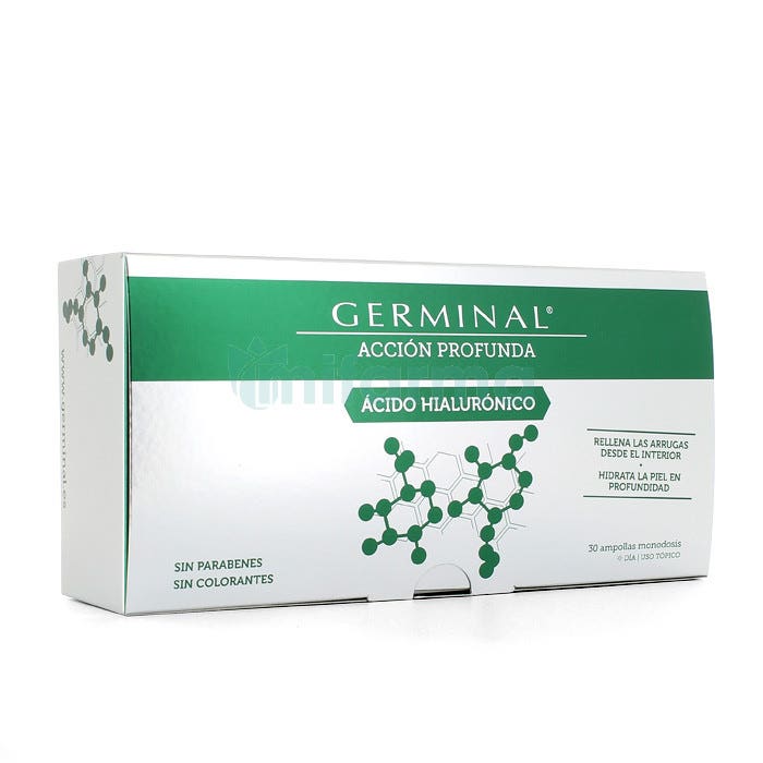 Germinal Accion Profunda Acido Hialuronico 30 Ampollas