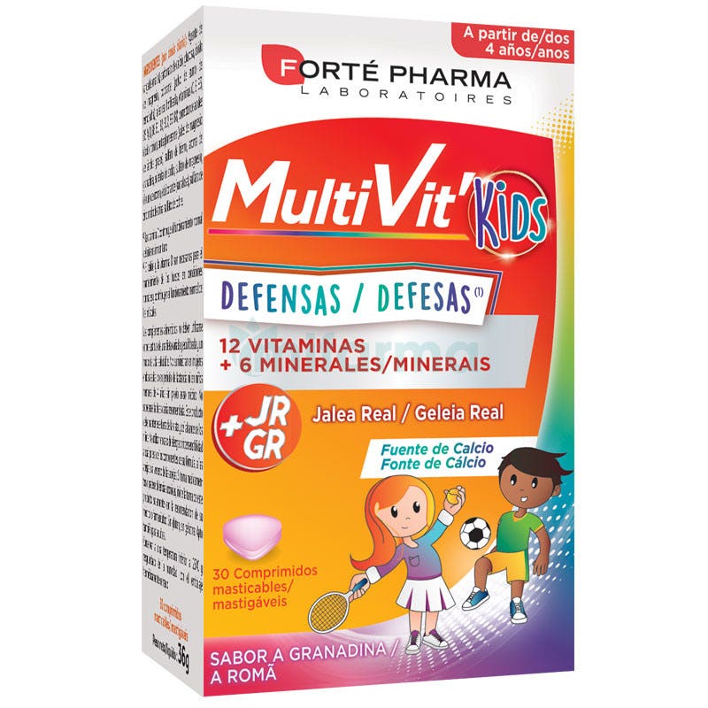 Forte Pharma Energy Multivit Junior 30 Comprimidos