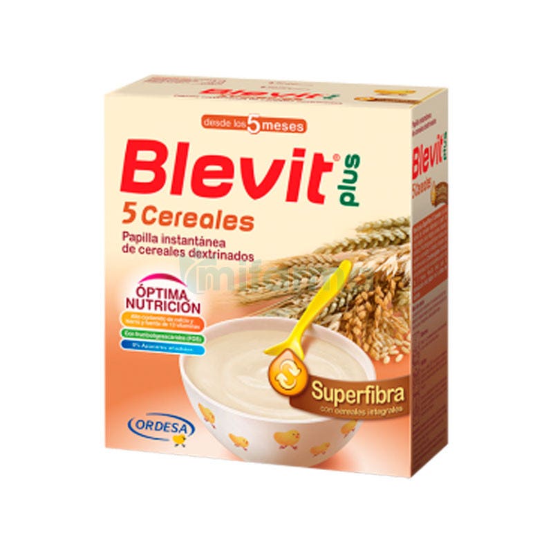 Blevit Plus Superfibra 5 Cereales 600 Gramos