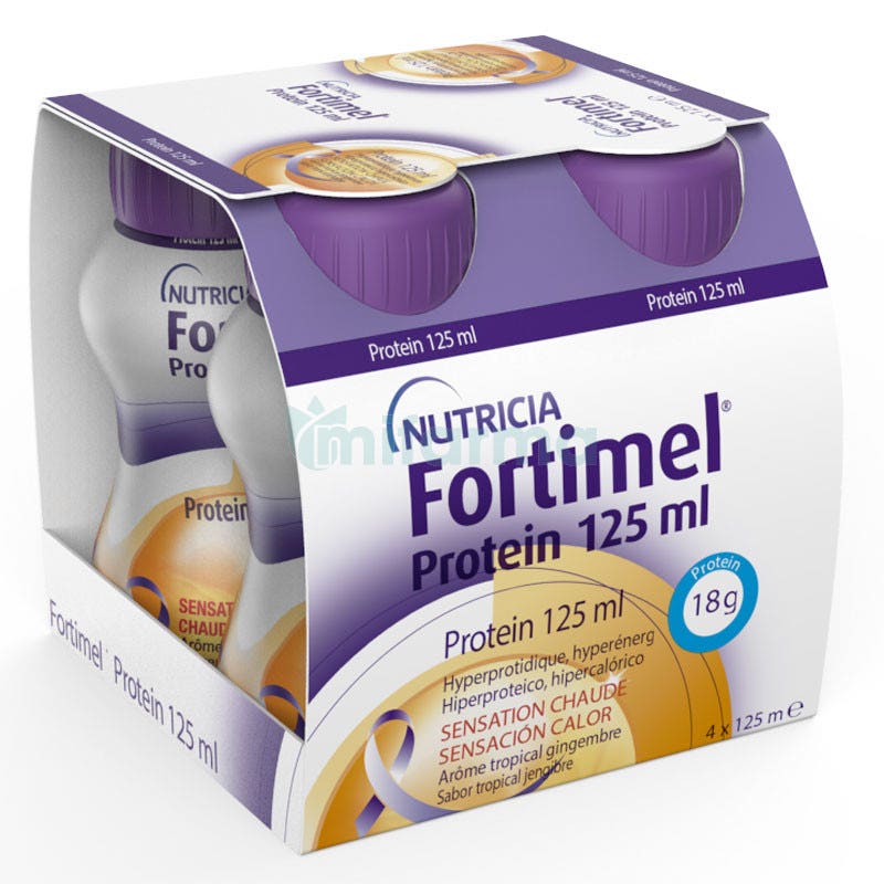 Nutricia Fortimel Protein Sabor Tropical Jengibre 4 x 125 ml