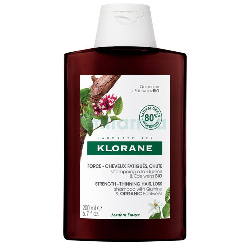 Klorane Champu Quinina Vitamina B 200ml
