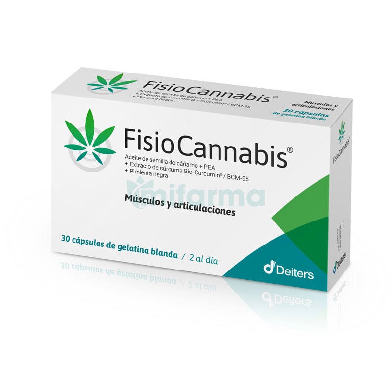 Deiters Fisiocannabis 30 Capsulas