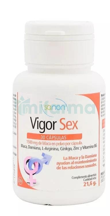 Sanon Vigor Sex 720 mg 30 Capsulas