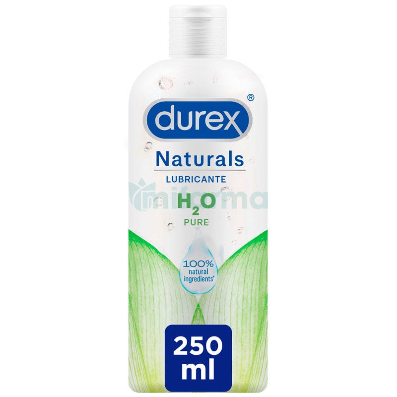Durex Naturals H2O Lubricante 100 Natural 250ml