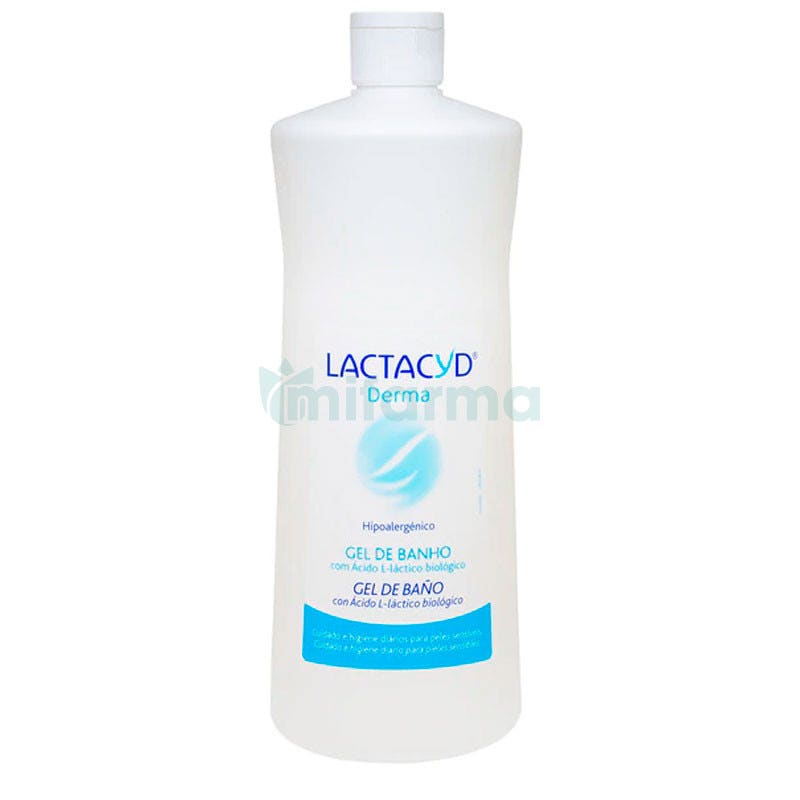 Lactacyd Derma Gel de Bano con Acido Lactico Biologico 1 Litro