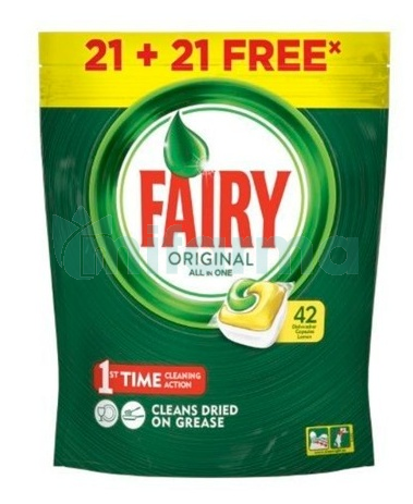 Fairy Todo en 1 Original Limon 42 Capsulas
