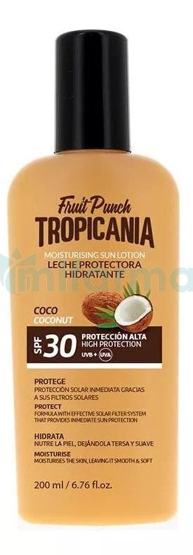 Leche Solar Coco SPF30 Tropicania 200 ml