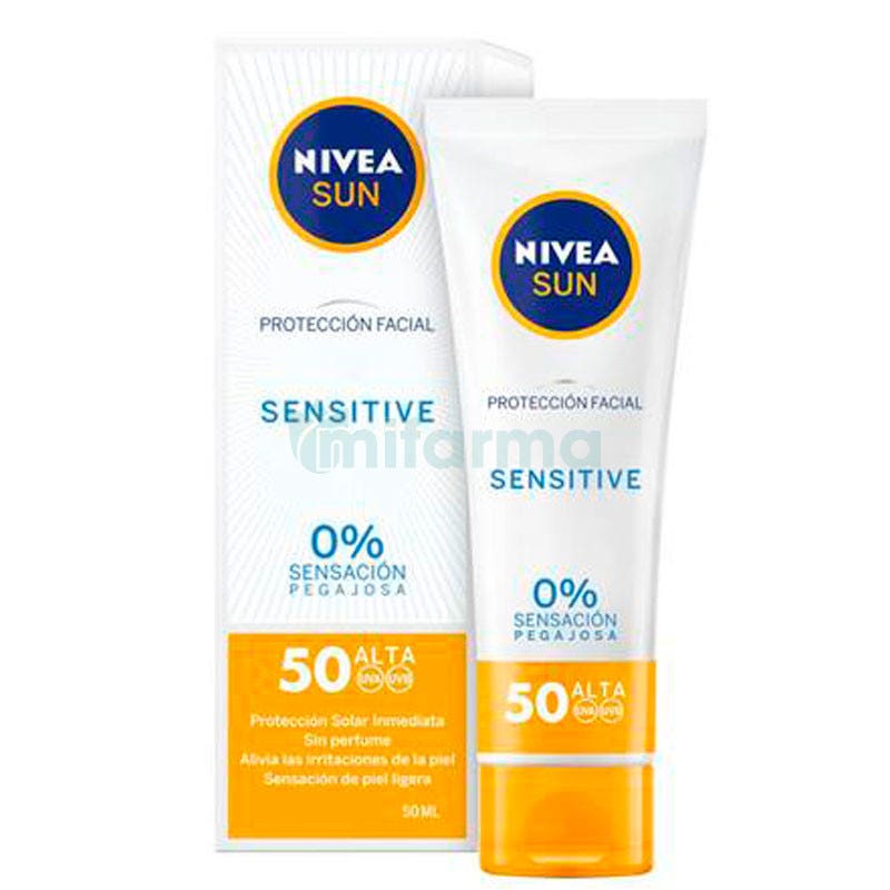 Proteccion Facial UV Sensitive SPF50 Nivea Sun 50ml