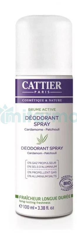 Cattier Desodorante Brume Active Spray 100 ml