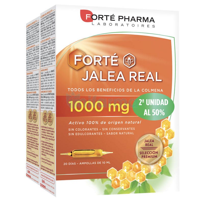 Forte Pharma Jalea Real 1000 mg 2x20 Ampollas