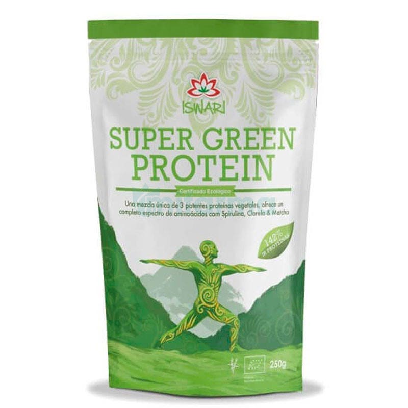 Super Green Protein Iswari 250Gr