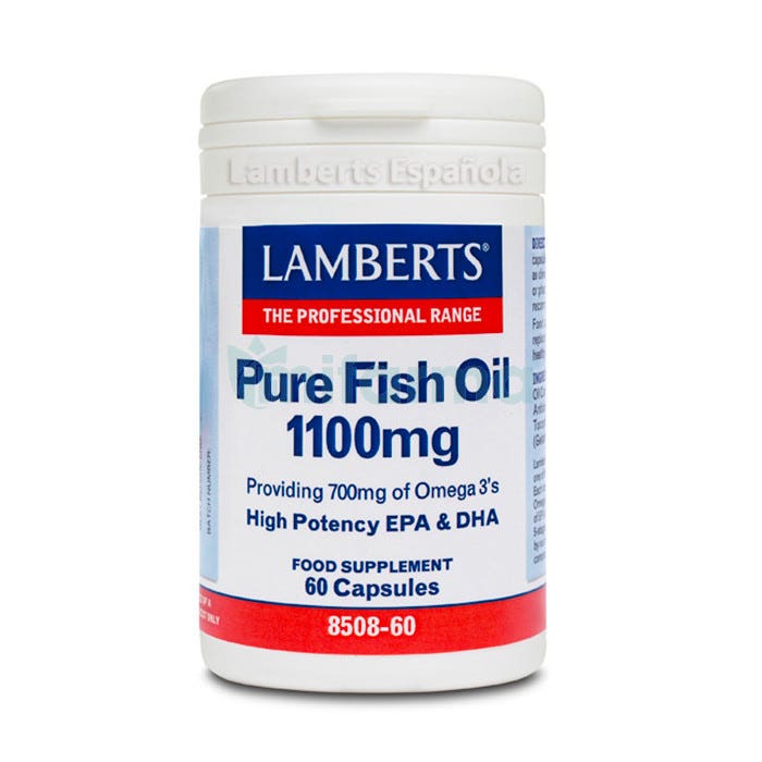 Lamberts Aceite de Pescado Puro 1100mg 60 Comprimidos