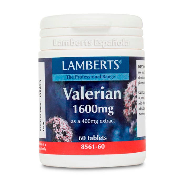 Lamberts Valeriana 1600mg 60 Comprimidos