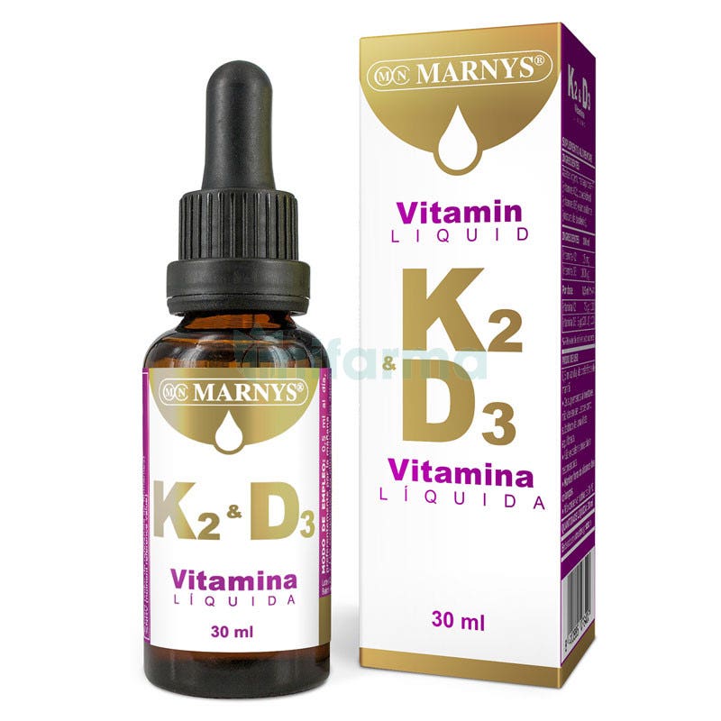 Vitamina K2D3 Liquida Botella con Pipeta Marnys 30ml