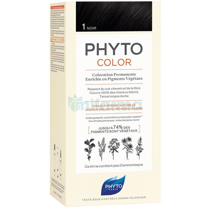 Tinte Phytocolor 1 Negro