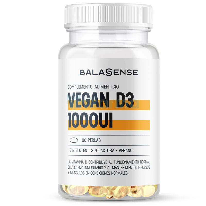 Balasense Vitamina D3 Vegana 1000UI 90 Perlas