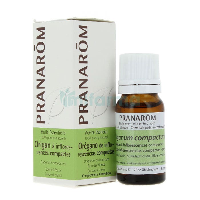 Aceite Esencial de Oregano de Inflorescencias Compactas Pranarom 10 ml.