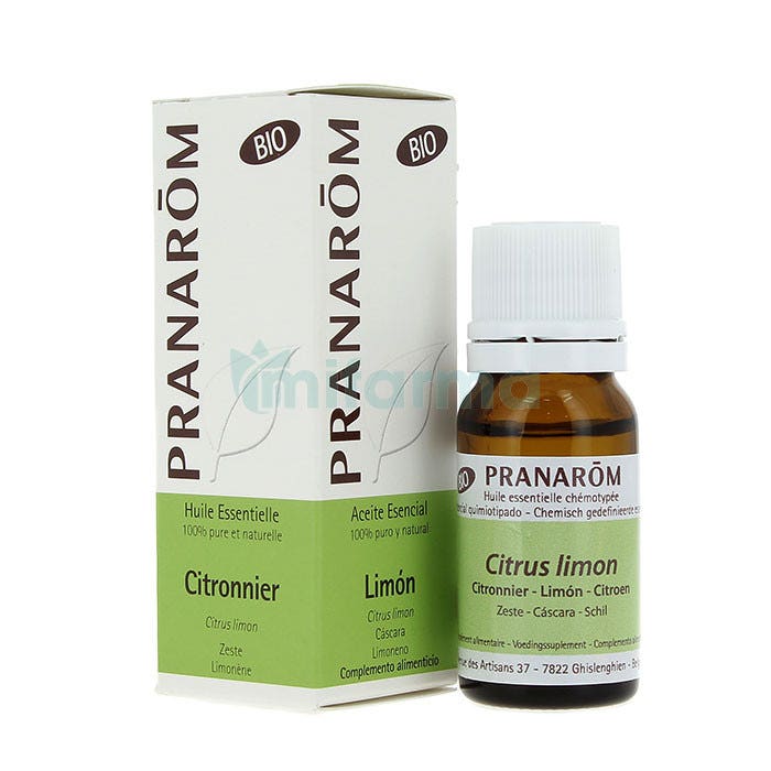 Aceite esencial cascara de limon BIO Pranarom 10ml