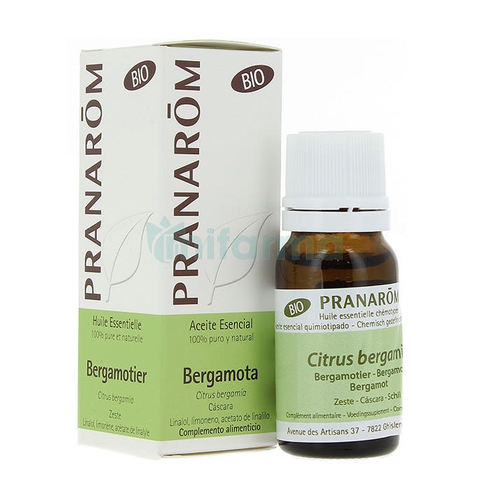 Aceite Esencial de Bergamota BIO Pranarom 10ml