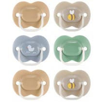 Tommee Tippee Chupete Anytime BeigeVerde 6-18m 6 uds