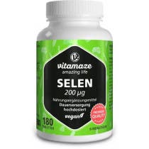 Vitamaze Selenio 200 g Vegano 180 Comprimidos