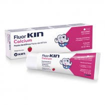 Kin Fluor Kin Calcium Pasta Dentifrica Fresa 75ml