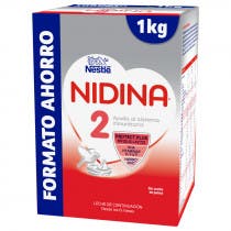 Nidina Premium 2 Leche de Continuacion 1 Kg (Formato Ahorro) 6meses