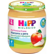 HiPP Tarrito de Manzana y Pera 4m BIO 125 gr