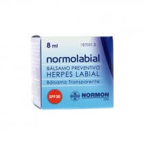Balsamo Preventivo Herpes Labial Normolabial Normon SPF30 8 ml