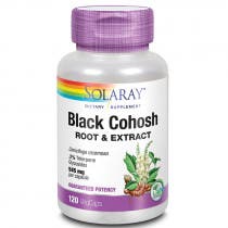 Black Cohosh (Cimicifuga) Solaray 120 Capsulas Vegetales