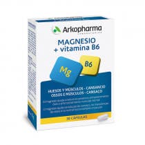 Magnesio Vitamina B6 30 Capsulas Arkopharma
