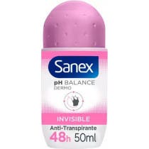 Sanex Desodorante Roll-On Dermo Invisible 50 ml