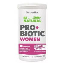 Nature's Plus GI Natural Probiotic Women 30 Capsulas