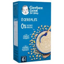 Gerber 8 Cereales 6m 475 gr
