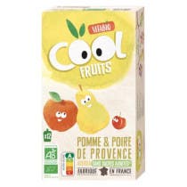 Vitabio Cool Fruits Manzana y Pera 12x90 gr