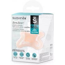 Suavinex Chupete Zero Zero con Tetina Silicona Fisiologica SX Pro 6-18m