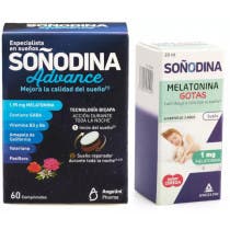 Sonodina Melatonina Bicapa 60 Comprimidos Sonodina Gotas
