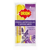 Orion Pinza Antipolillas Proteccion Total Perfume Lavanda 40 uds
